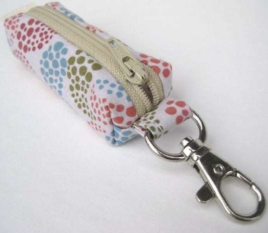 Lip Balm Pouch with Clip