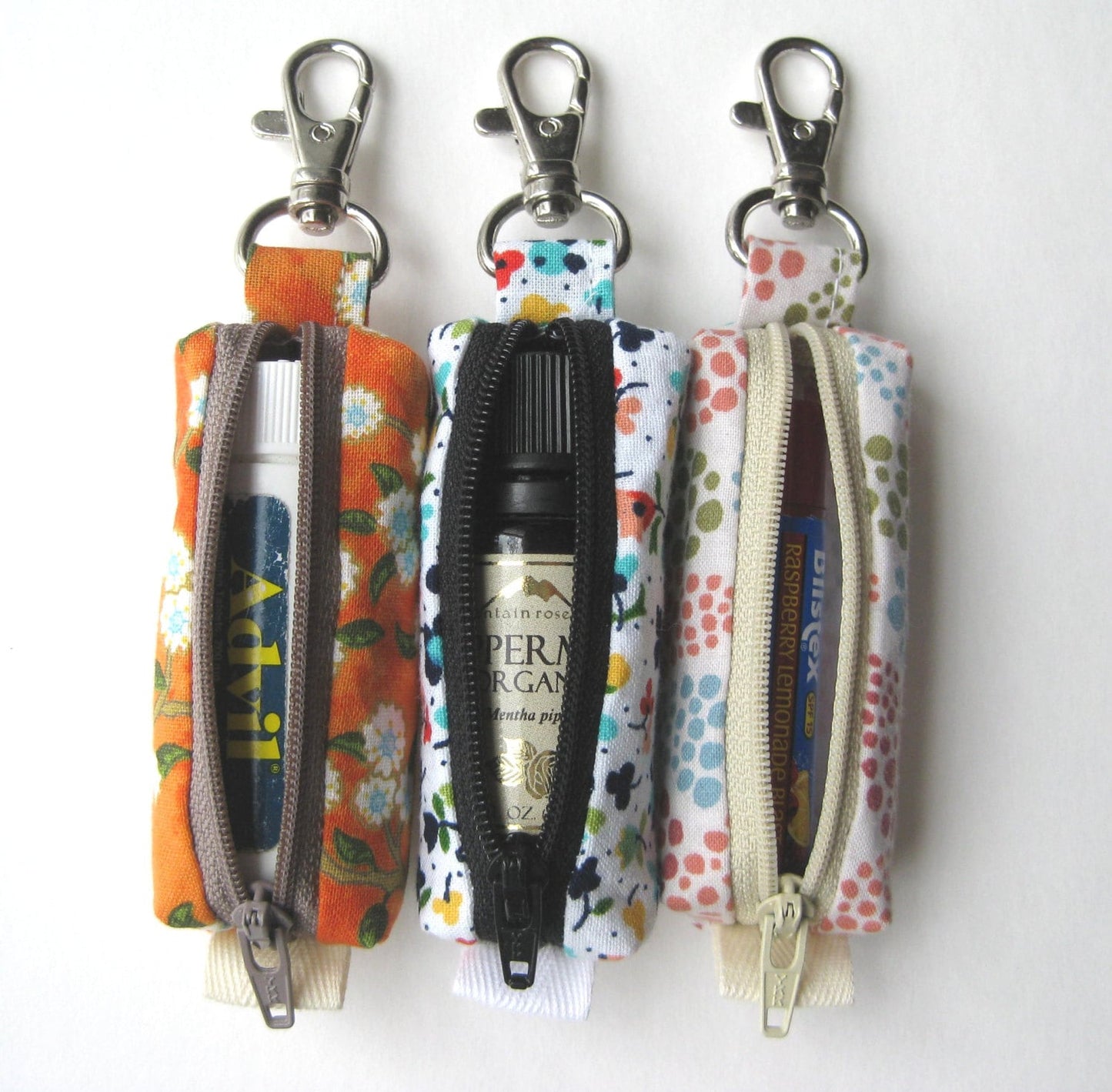 Lip Balm Pouch with Clip