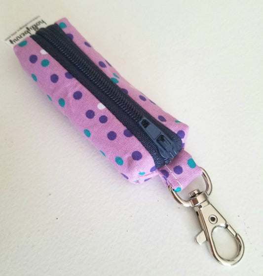 Lip Balm Pouch with Clip