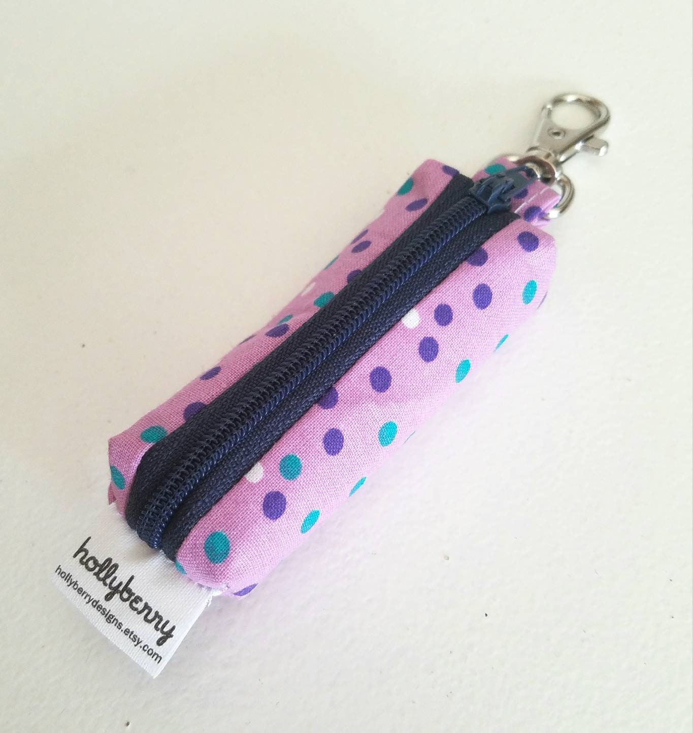 Lip Balm Pouch with Clip