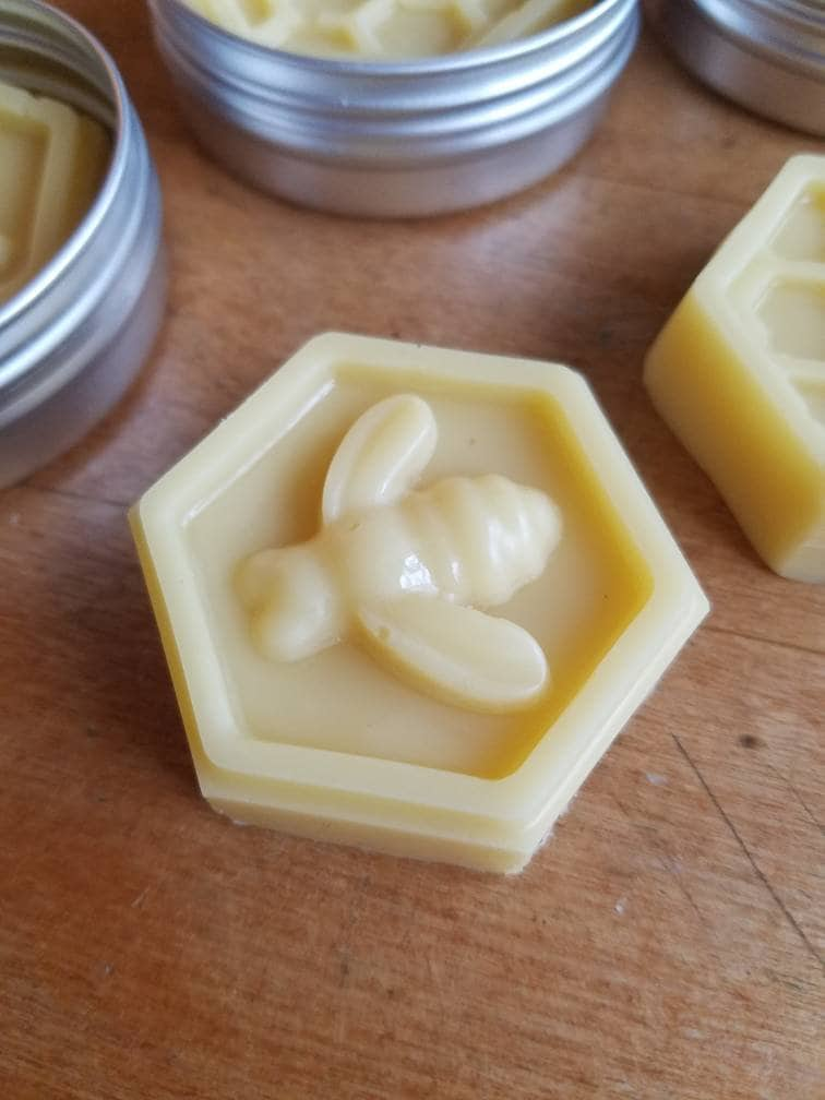 Small Beeswax Lotion Bar | Natural Essential Oil Skincare Product