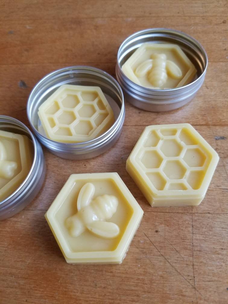 Small Beeswax Lotion Bar | Natural Essential Oil Skincare Product