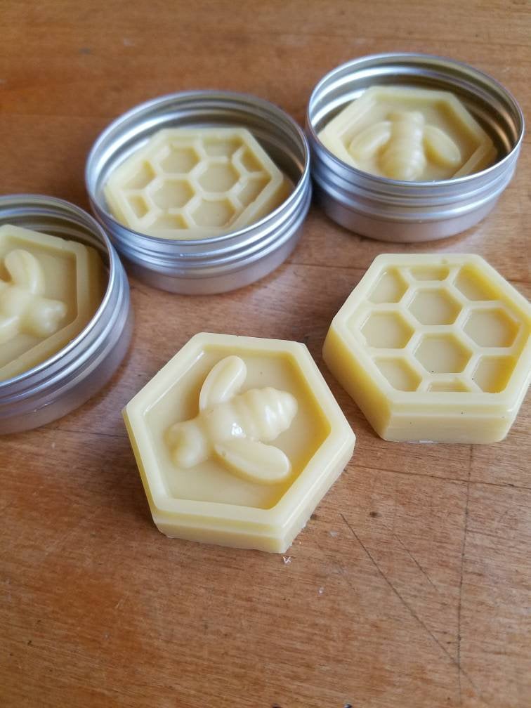 Small Beeswax Lotion Bar | Natural Essential Oil Skincare Product