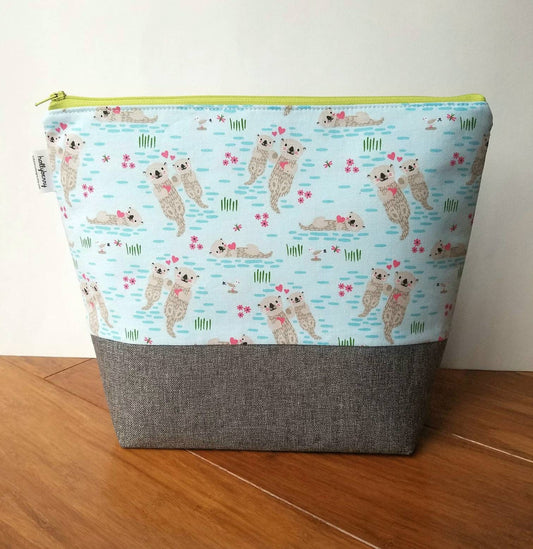 Tall Zipper Bag - Project Bag