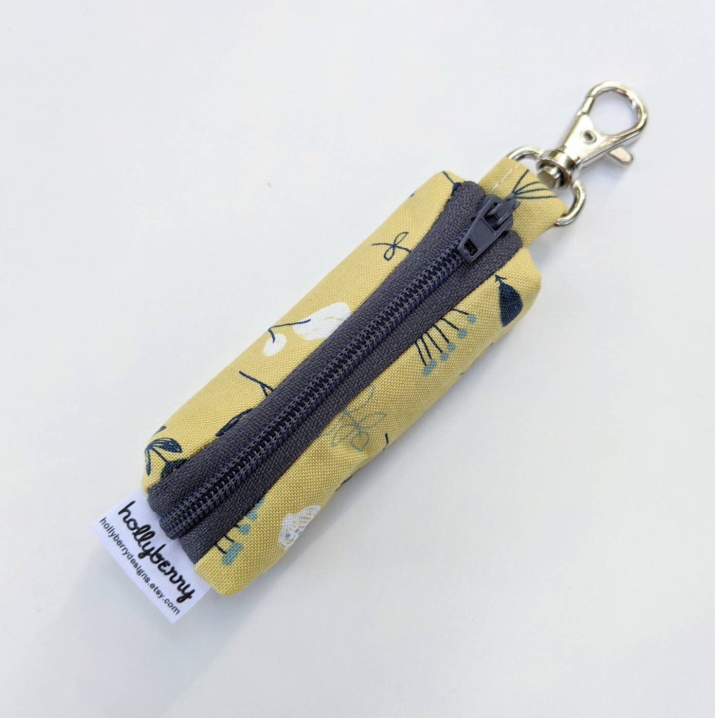 Lip Balm Pouch with Clip