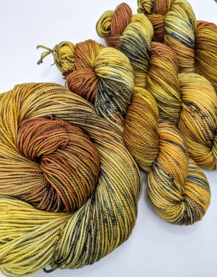 October - Hand-dyed DK Yarn