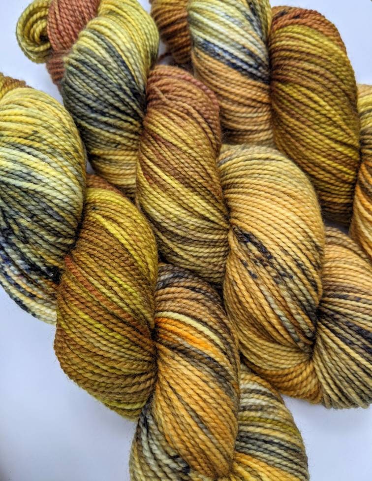 October - Hand-dyed DK Yarn