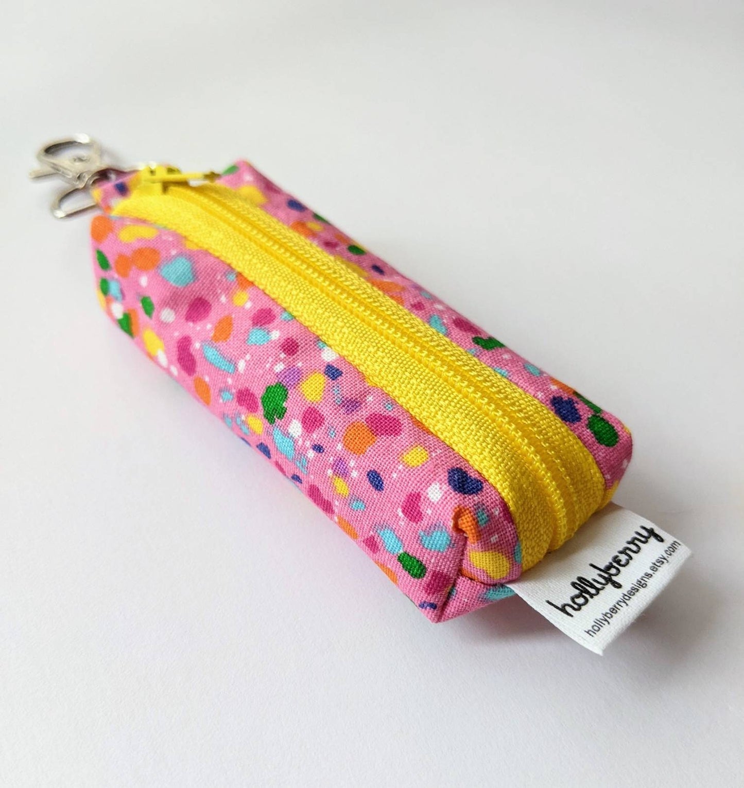 Lip Balm Pouch with Clip