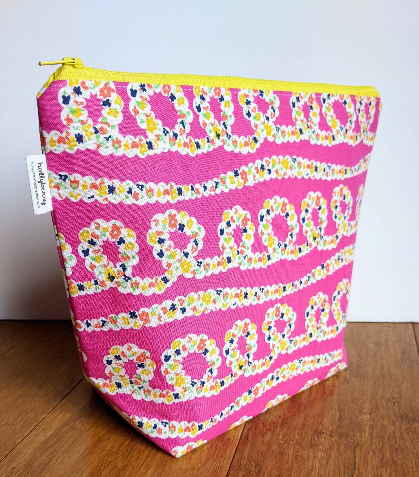 Tall Zipper Bag - Knitting Project Bag