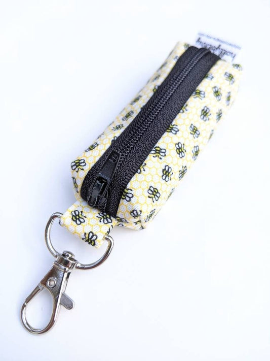 Lip Balm Pouch with Clip