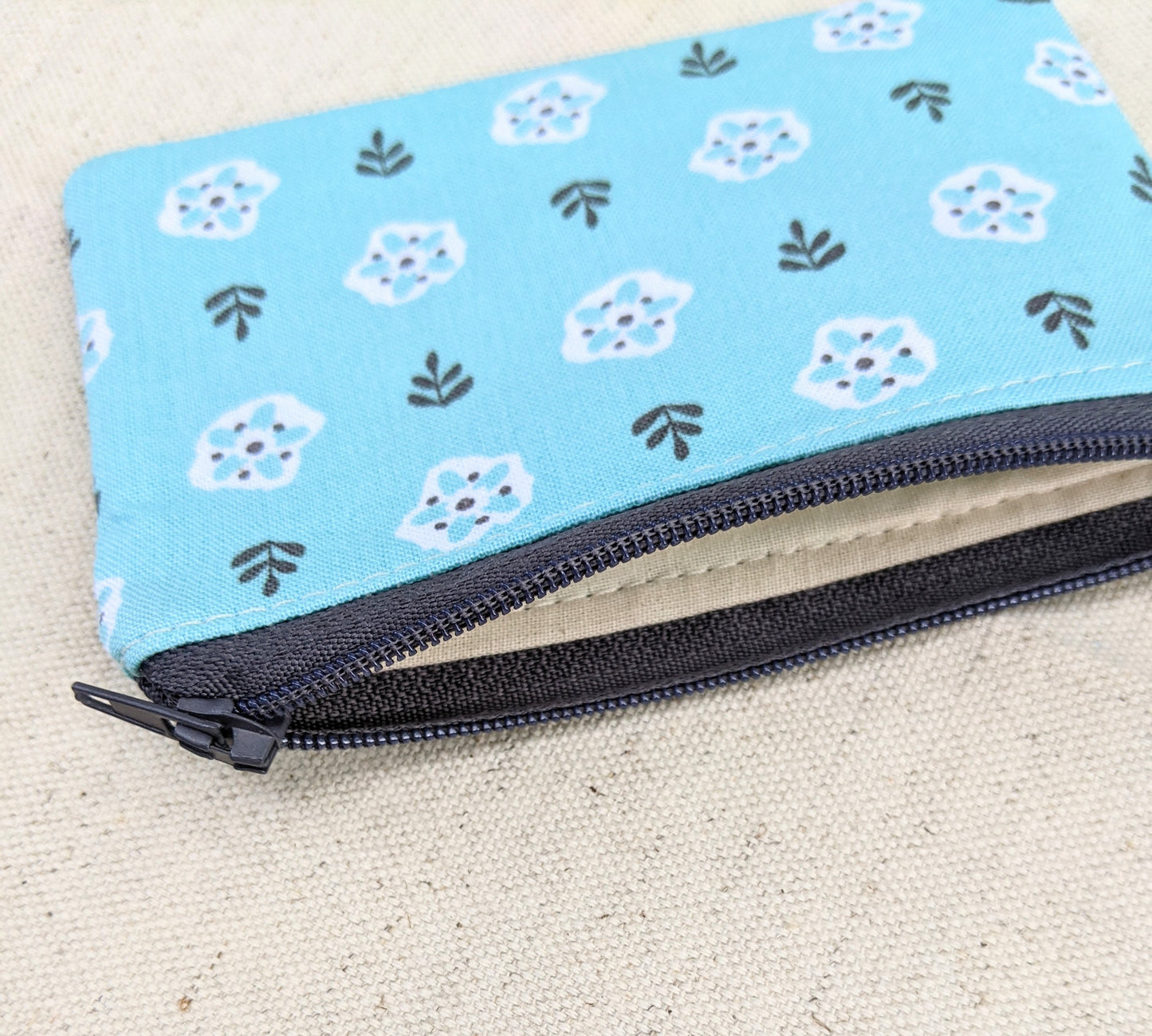 Tiny Card Pouch with Clip, Zipper Pouch to Hold Cards, Keychain Pouch, Change Purse