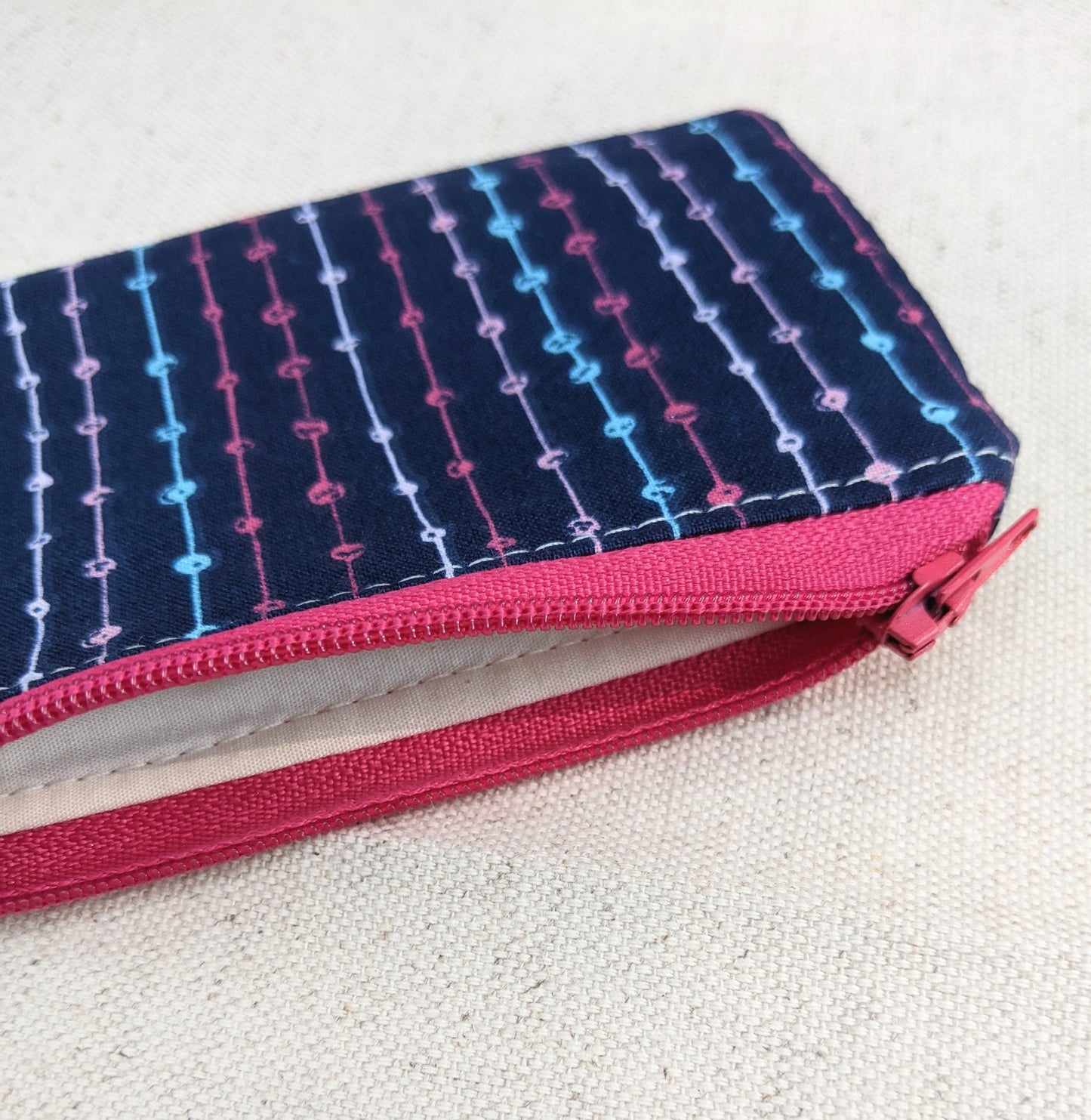 Tiny Card Pouch with Clip, Zipper Pouch to Hold Cards, Keychain Pouch, Change Purse